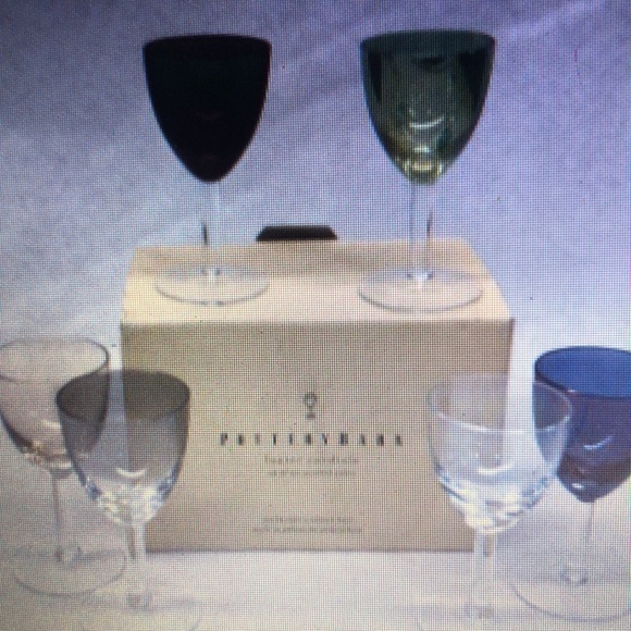 Pottery Barn luster cordials‎ liqueur glasses never used - Picture 10 of 11